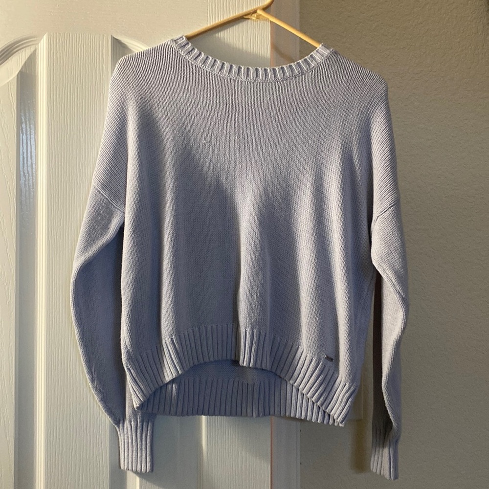 Long sleeve, lavender hollister sweater size medium